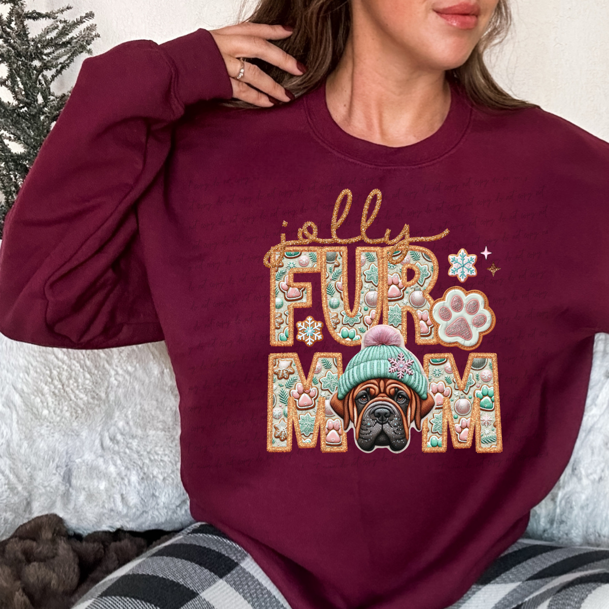 Jolly Fur Mom (BOXER) 68213 DTF Transfers