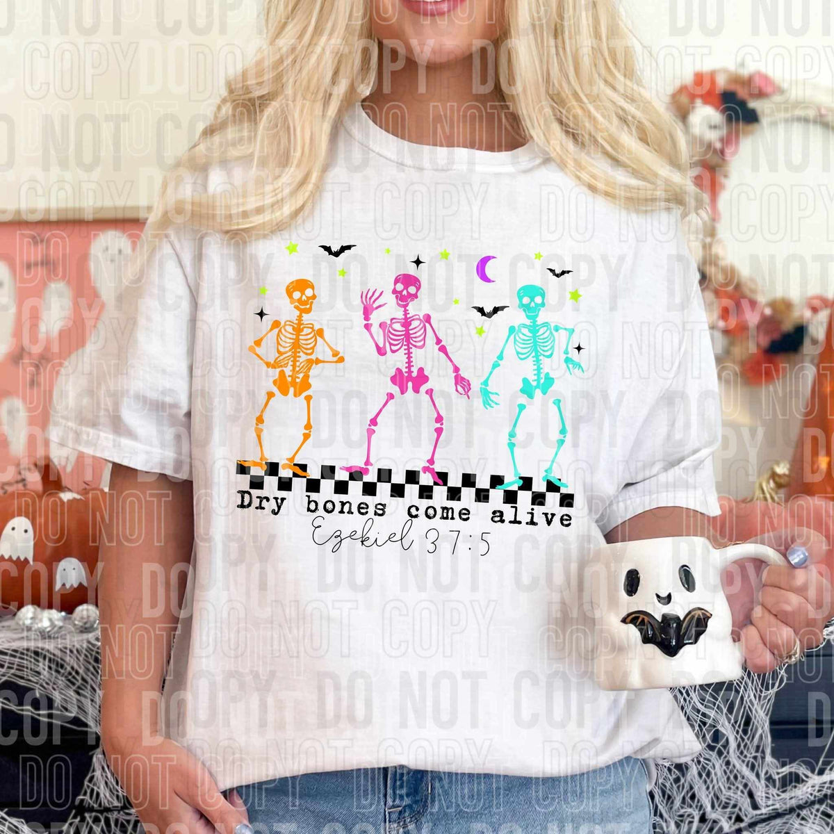 Dry bones come alive (SBB) DTF transfer