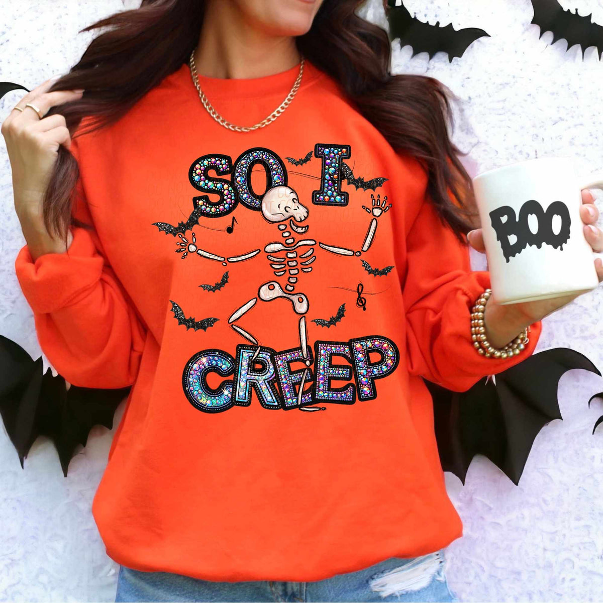 So I creep skeleton (CITY) 55906 DTF transfer