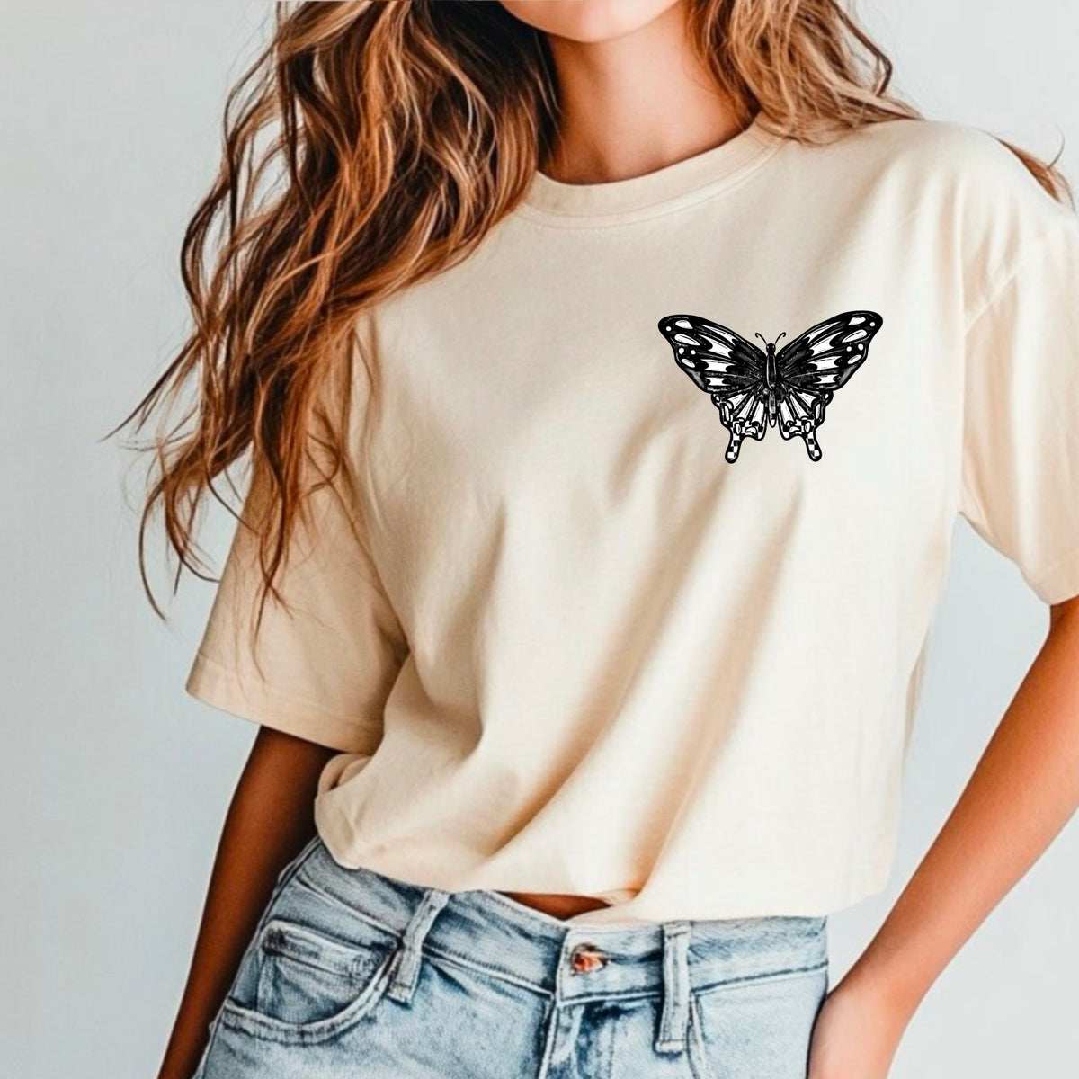 Antisocial Butterfly Pocket (CSC) DTF transfer