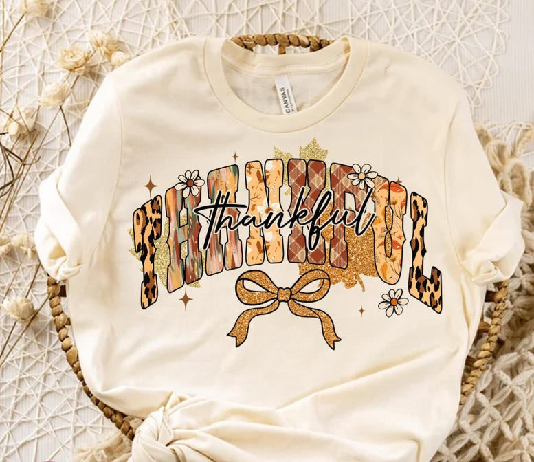 Thankful fall 109835 DTF transfers