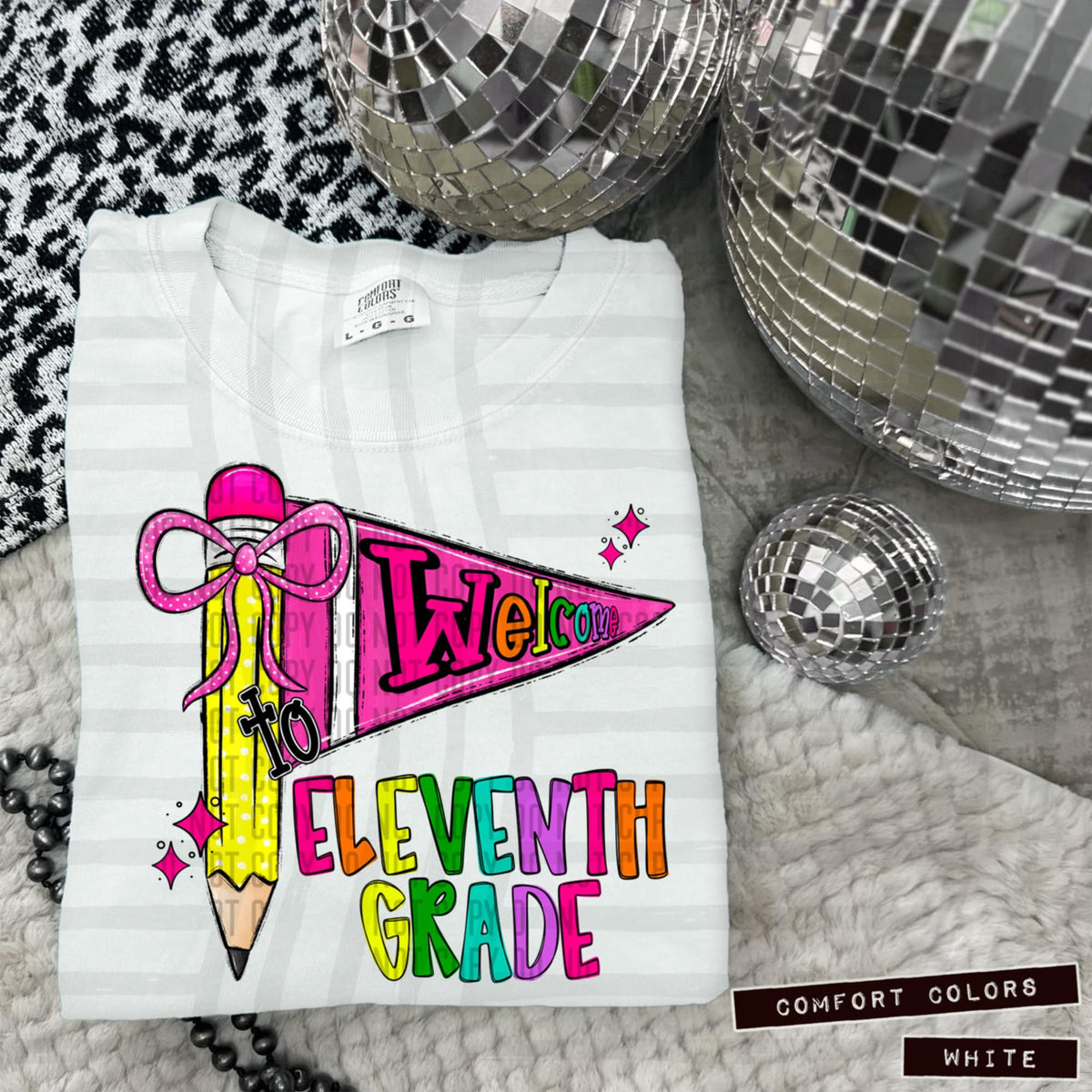 Welcome To 11th Grade (caplinger) DTF transfer