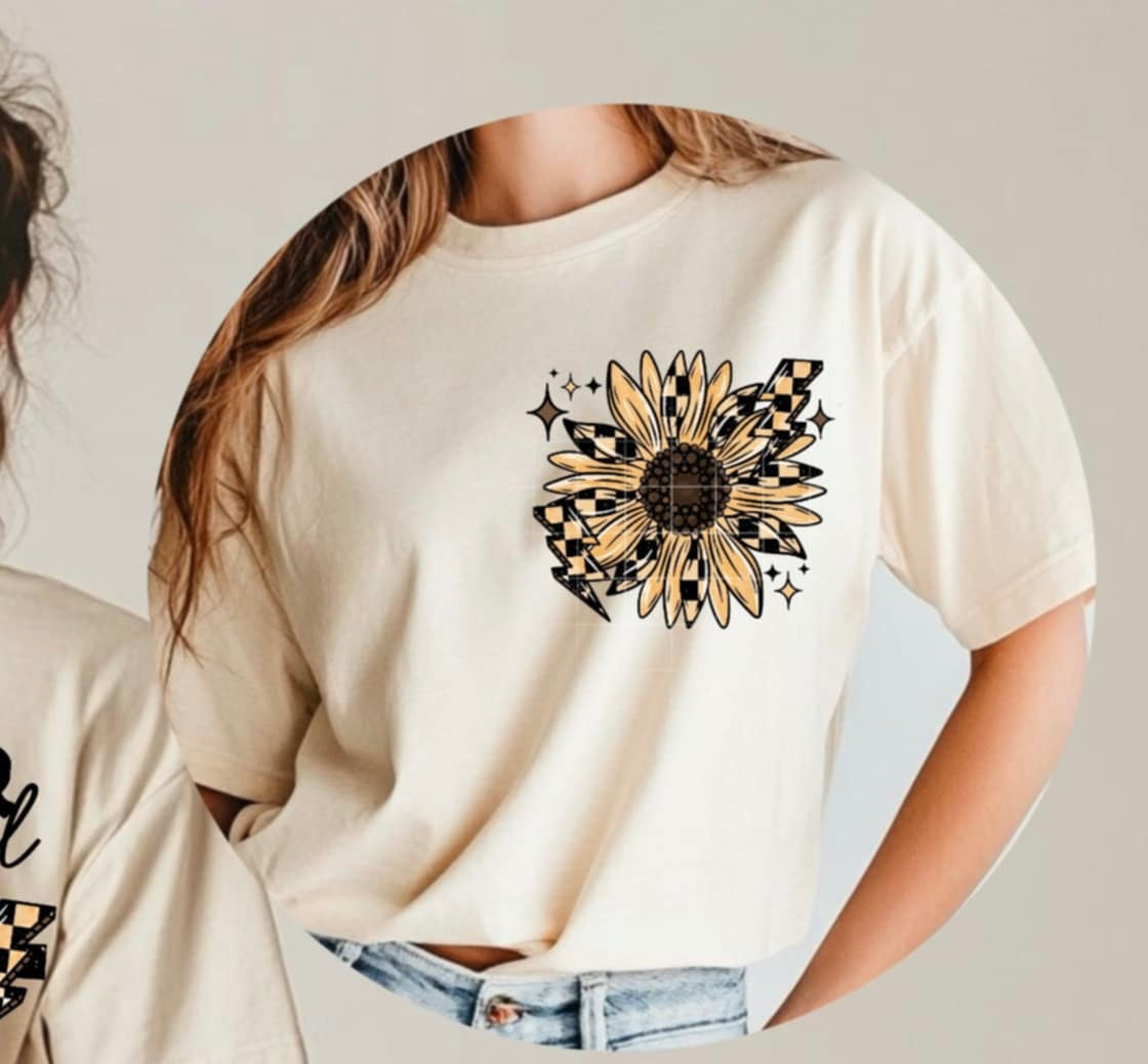 Sunflower soul pocket (CSC) 85679 DTF transfer