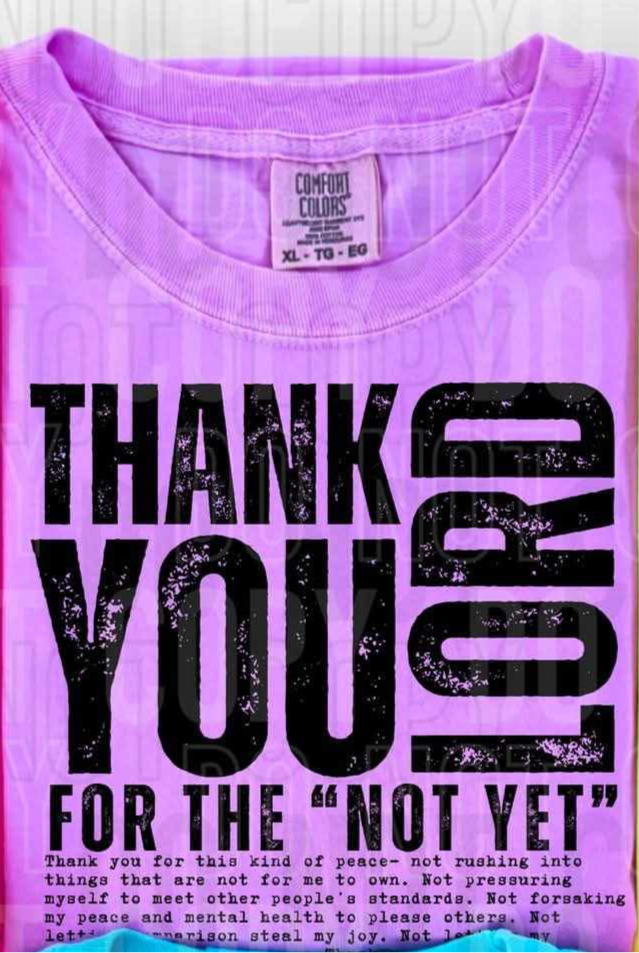 Thank you Lord for the not yet BLACK (SBB) DTF transfer