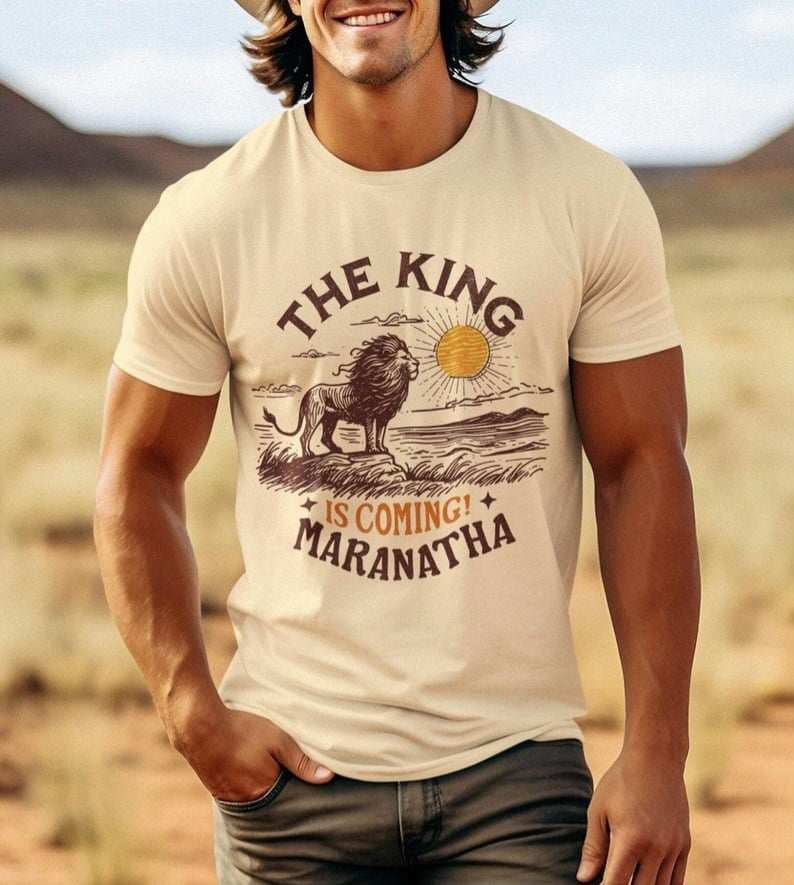 The king is coming 65194 DTF transfer