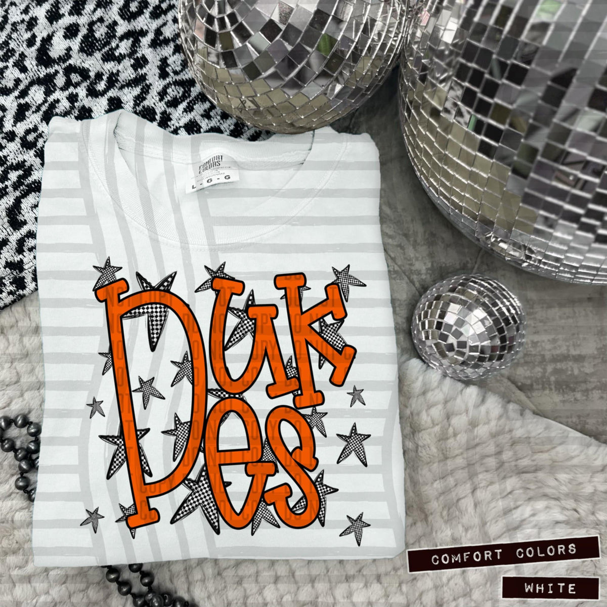 Orange Staggered Mascots (Caplinger)