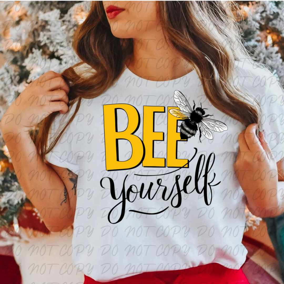 Bee yourself (vintage) 67353 DTF transfer