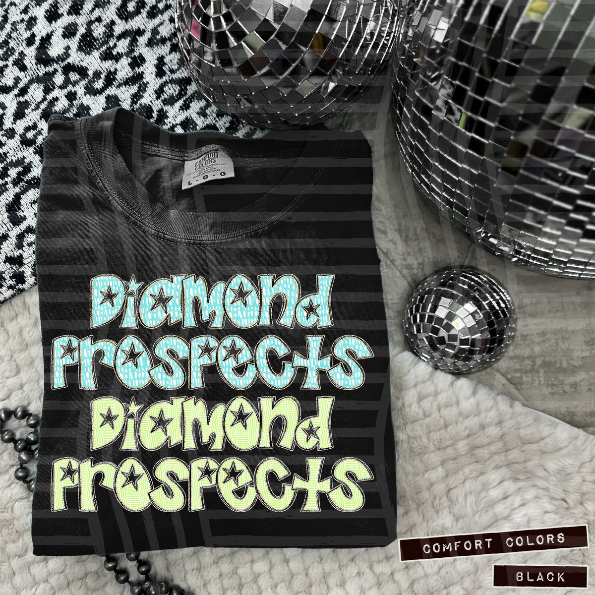 Diamond Prospects Pastel Star Stacked (Caplinger) 101592 DTF transfer
