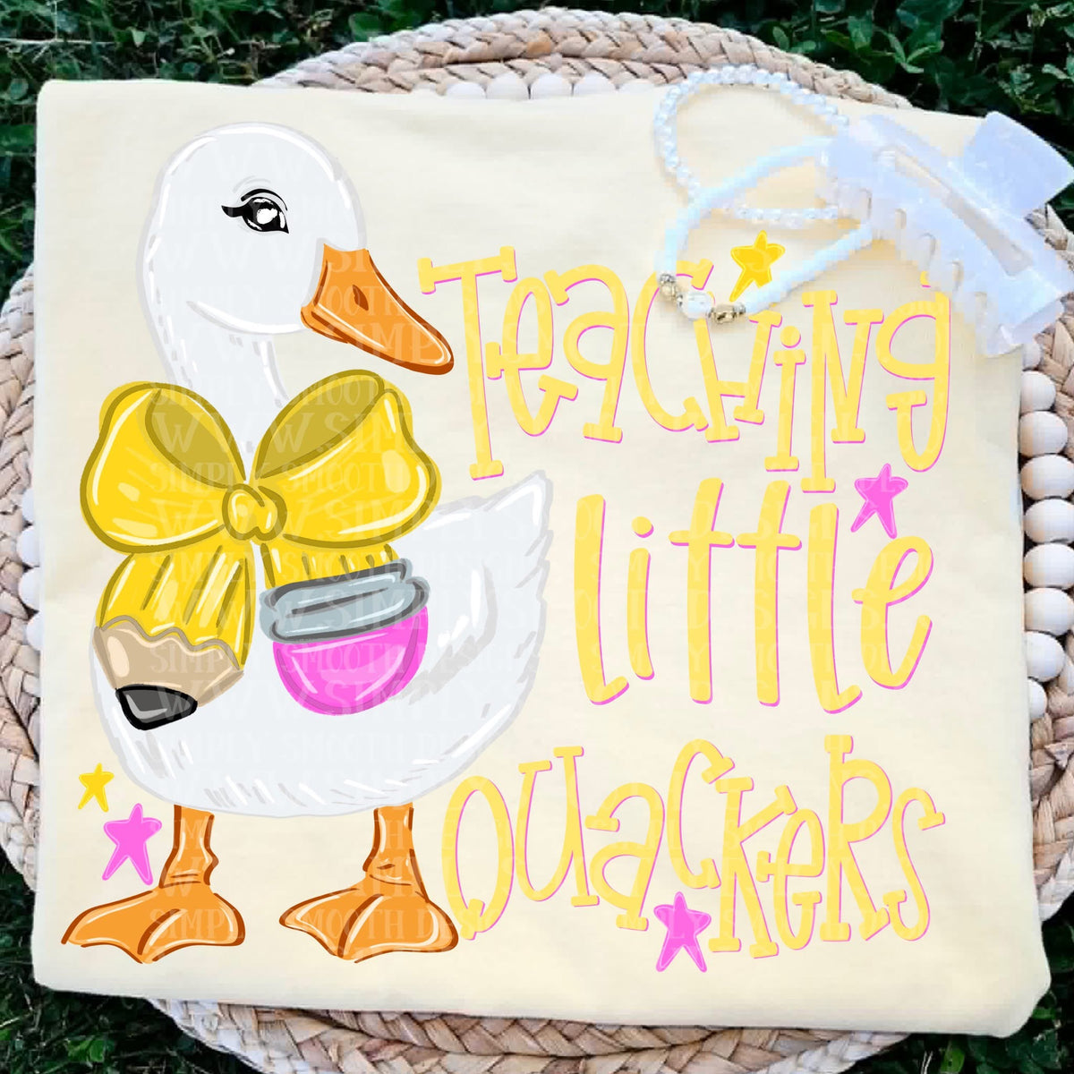 Teaching little quackers (SSD) DTF Transfer