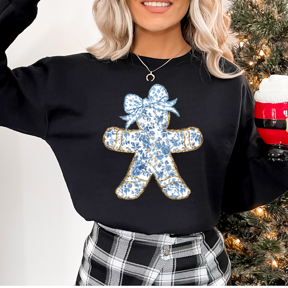 Grand Millennial Coquette Gingerbread 117288 DTF Transfer