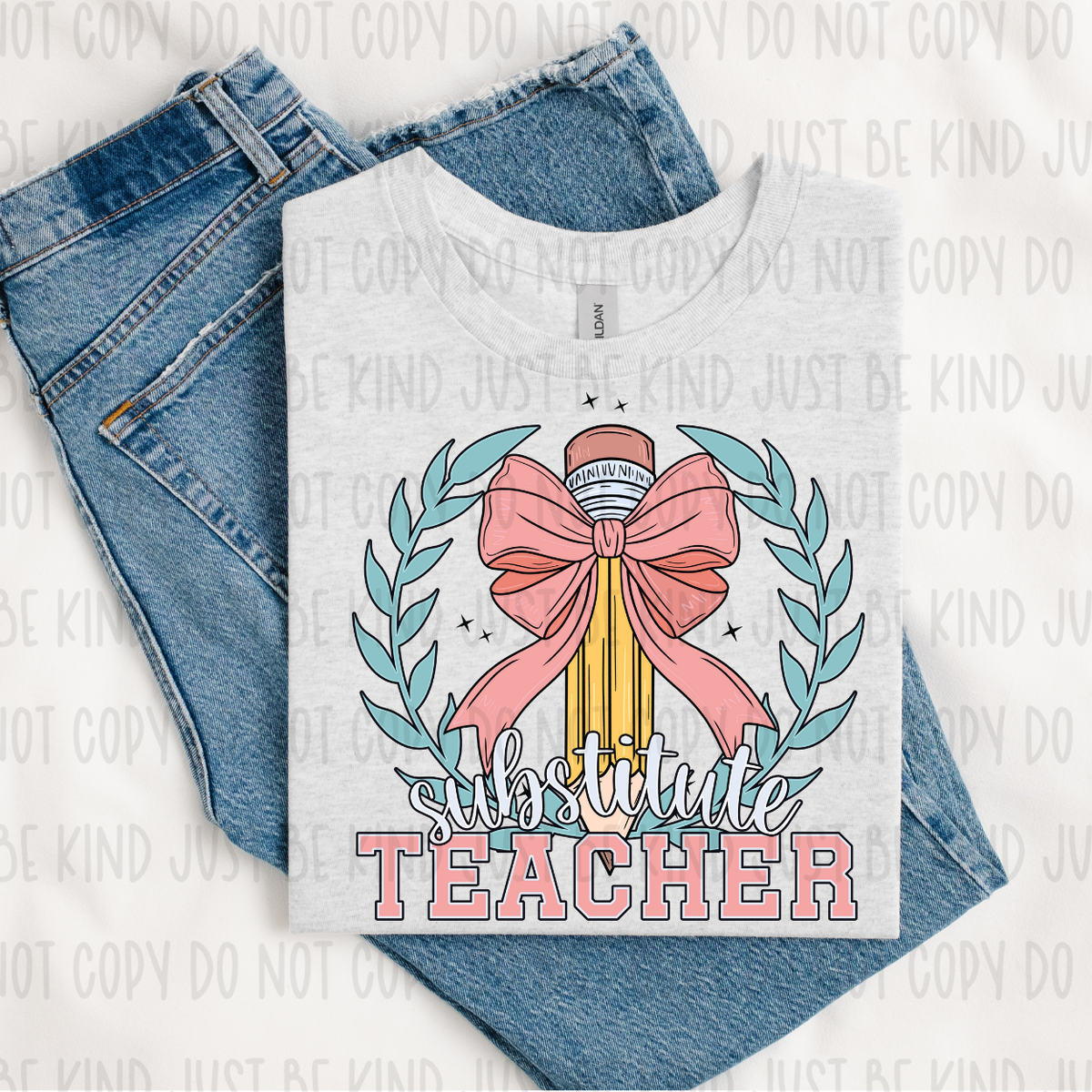 Substitute Teacher (Kayndi) 72257 DTF Transfer