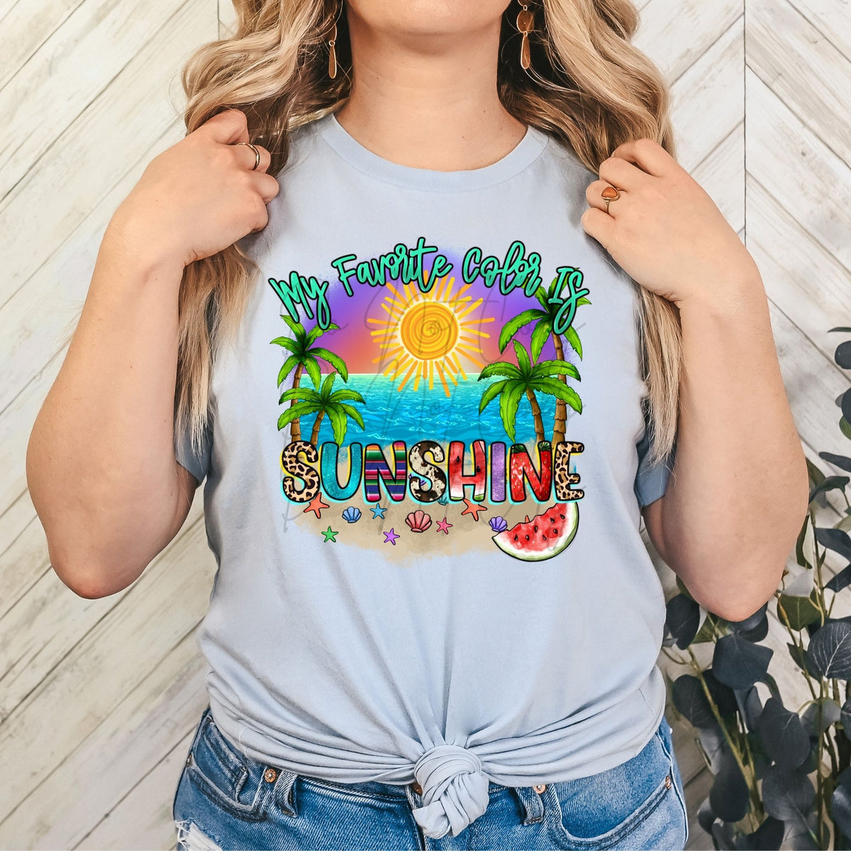 My Favorite Color is Sunshine-38058-DTF transfer