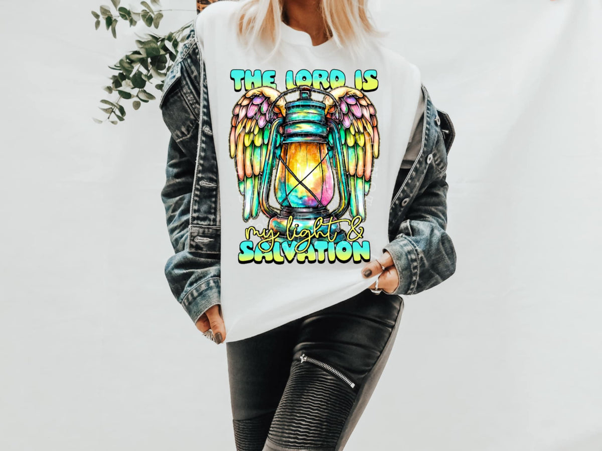 The lord is my light & salvation (C’s) 100511 DTF transfer