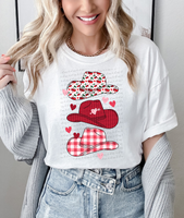 Valentine Cowboy Hat 56368 DTF transfers