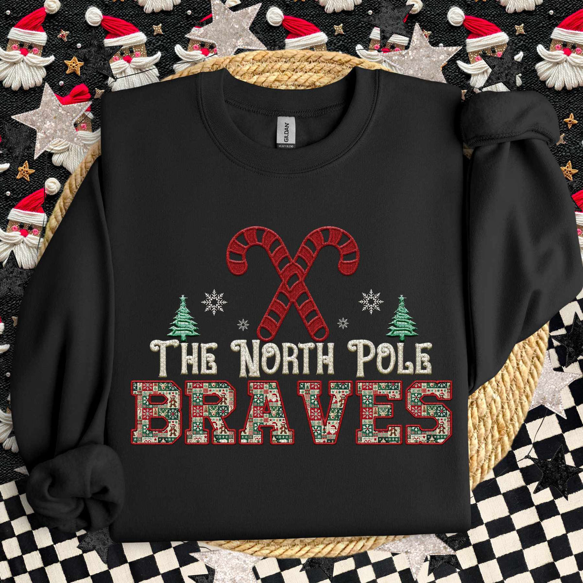 The North Pole braves 65373 DTF transfer
