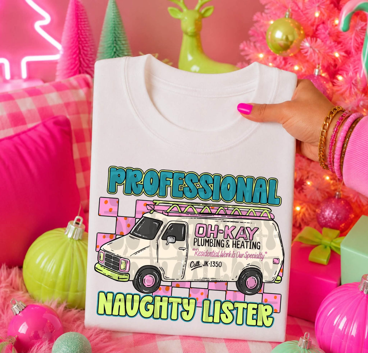 Professional naughty lister (C's) DTF transfer