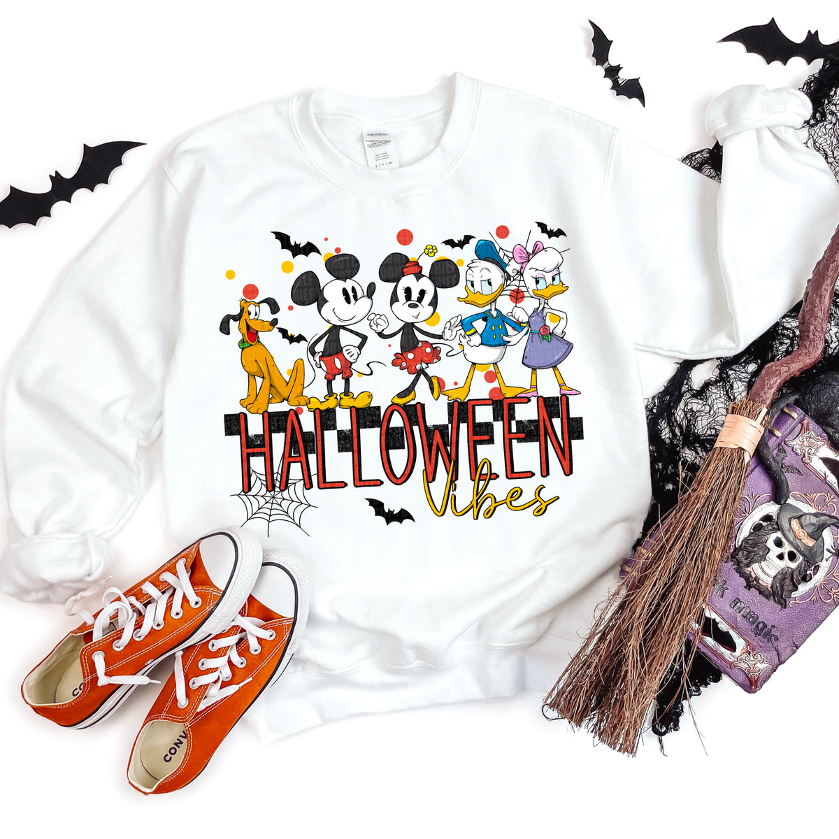 Halloween Vibes mouse 113266 DTF transfer