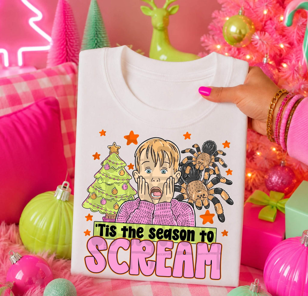 Tis the season to scream (C's) DTF transfer