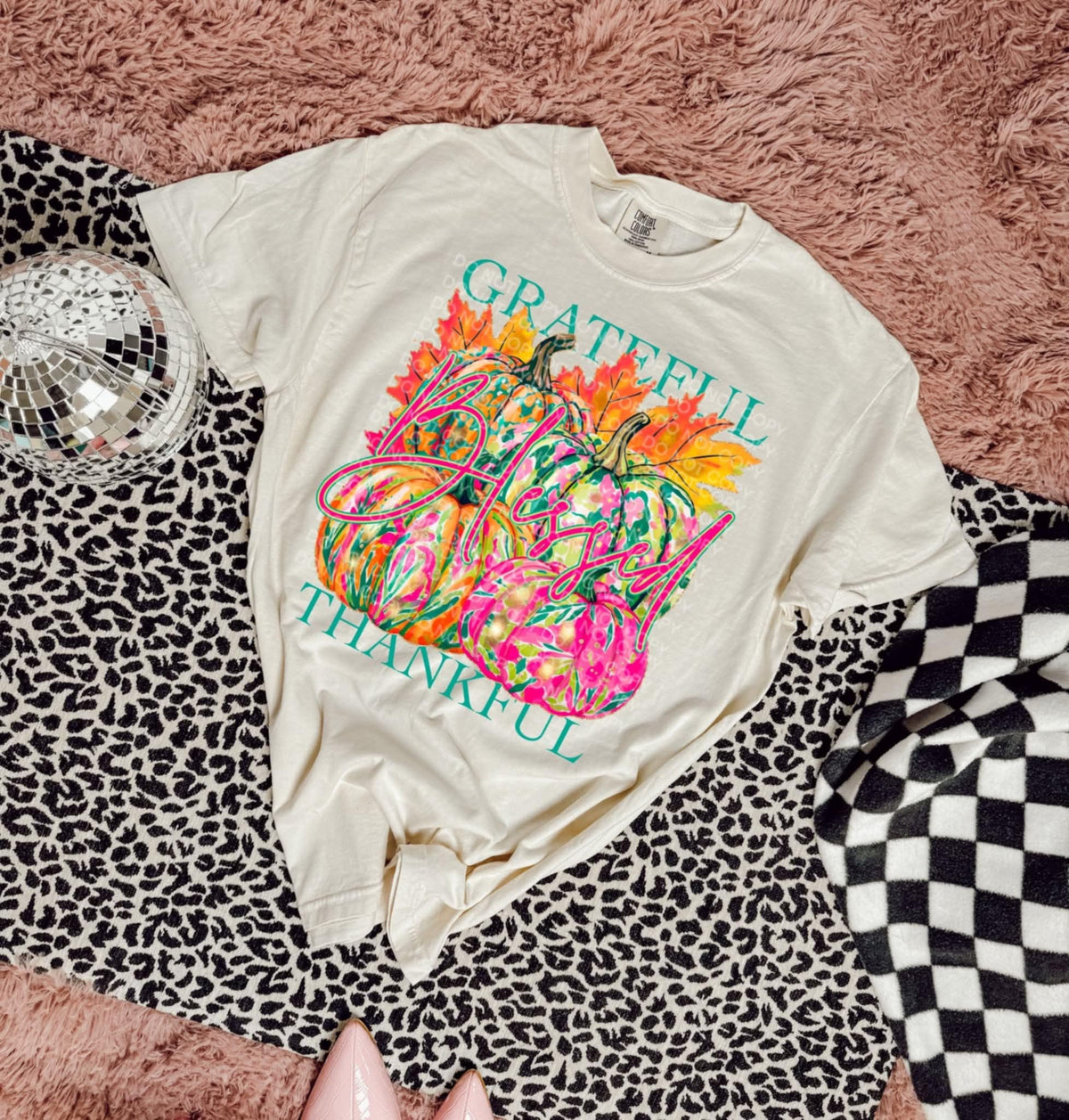 Grateful blessed thankful (SCG) 107238 DTF transfer