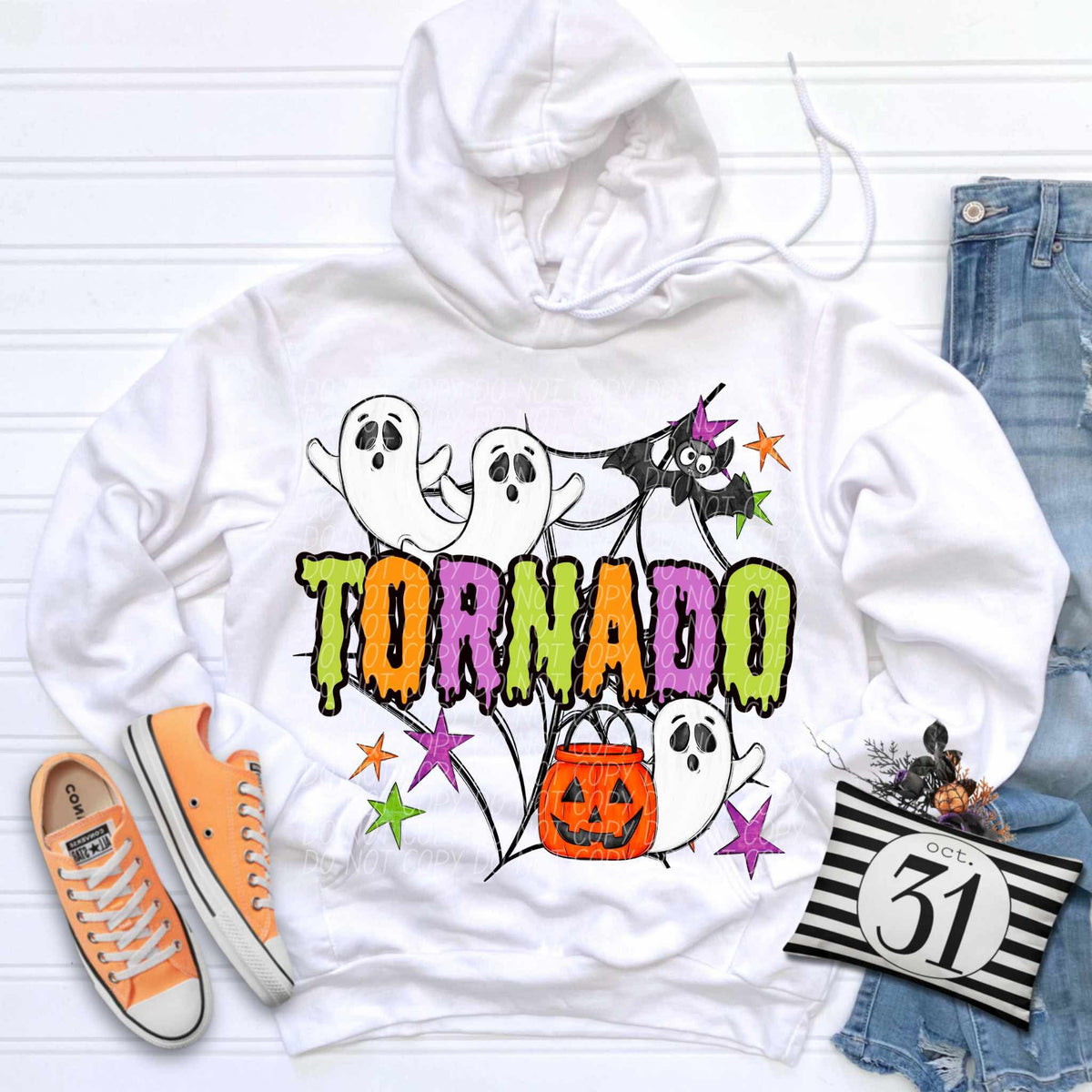 Tornado Halloween (City) DTF transfer