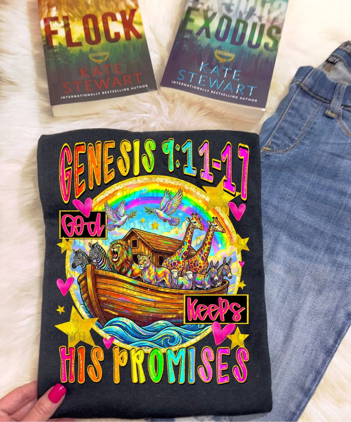 God keeps his promises ark Sunday Special DTF transfer