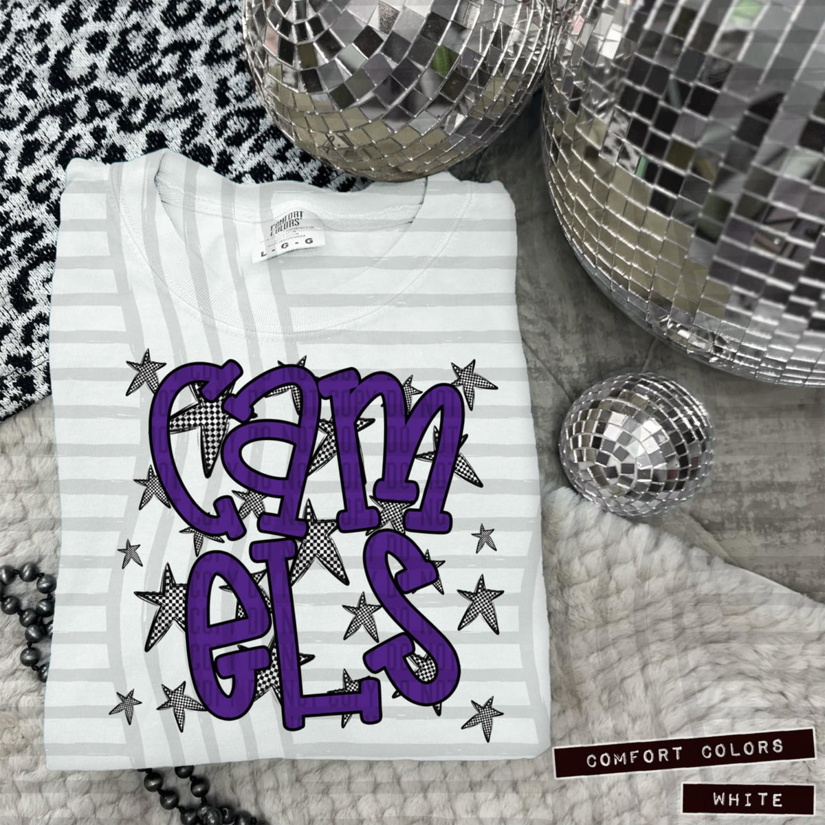 Purple Staggered Mascots (Caplinger)