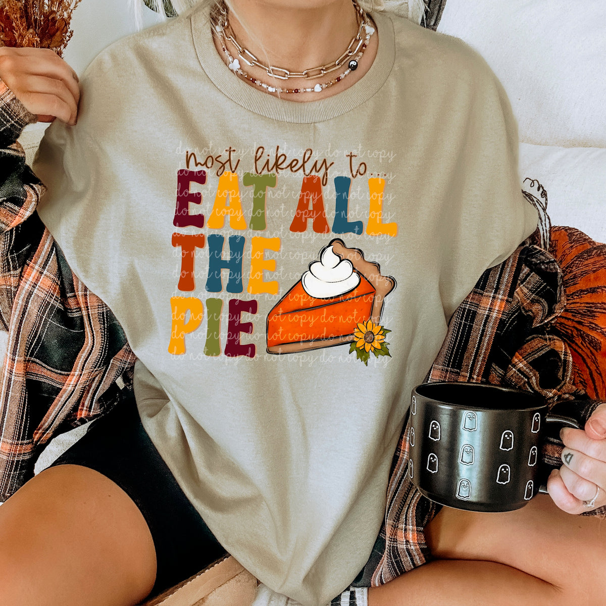 Most Likely to Eat the Pie (s&g) 114506 DTF transfer