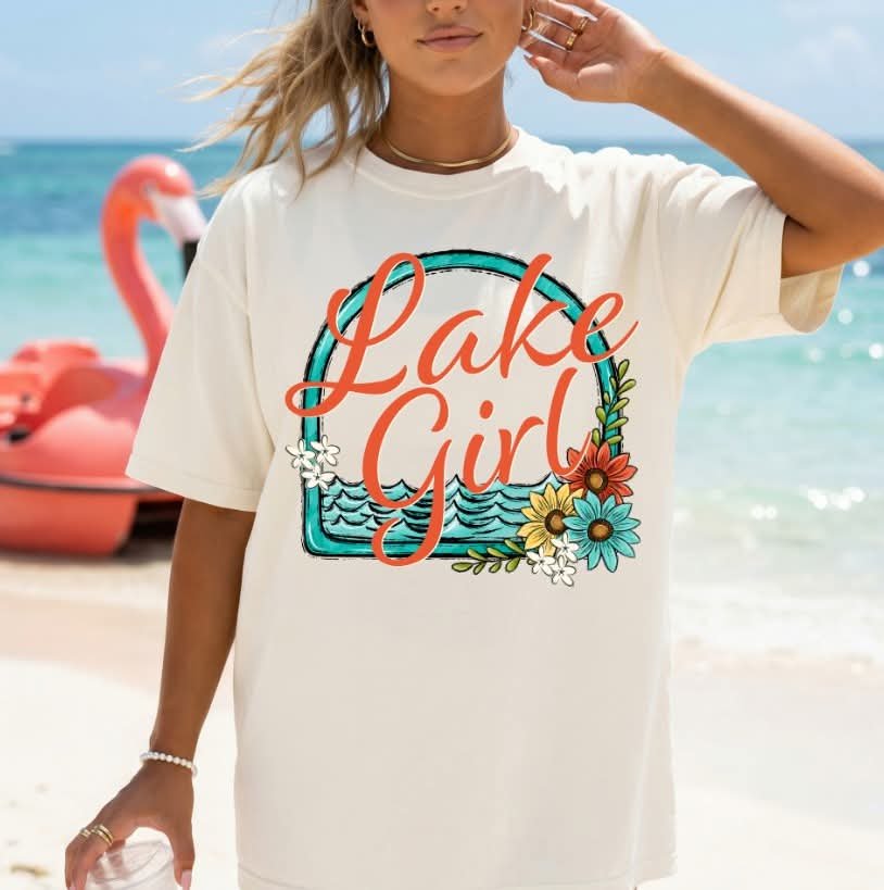Lake girl (S&G) DTF Transfer