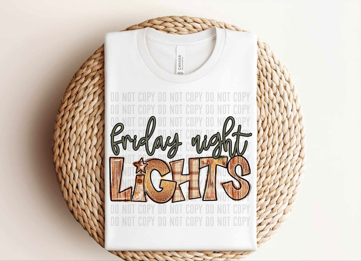 Friday night lights fall patterns (Caplinger) 55727 DTF transfer