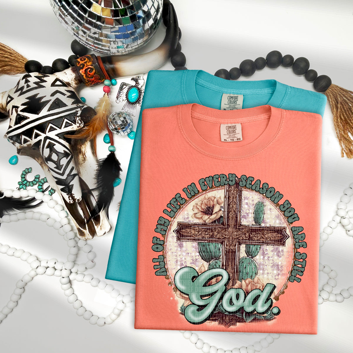 All of my life in every season you are still god 103428 DTF transfer