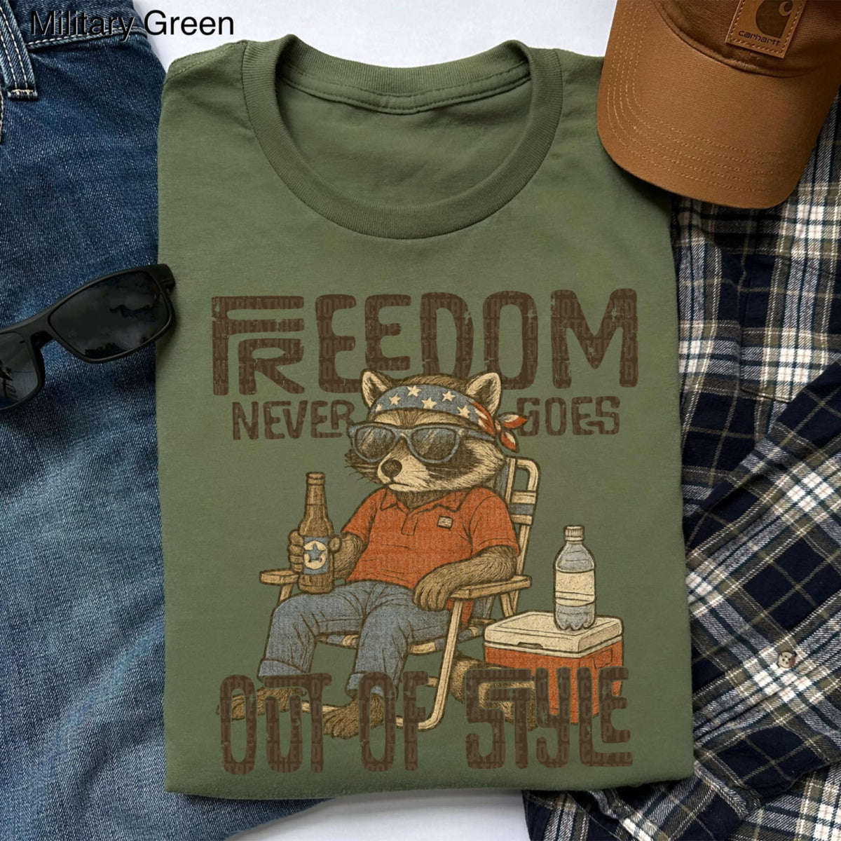 Freedom never goes out of style (SDD) 99256 DTF transfer