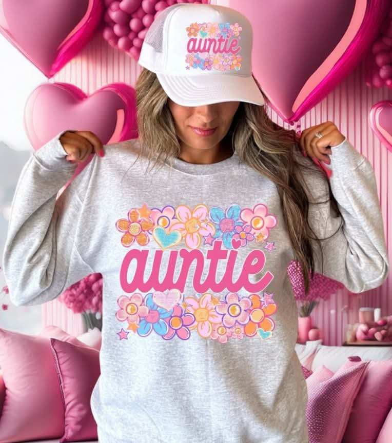 Auntie flowers (S&G) 77587 DTF transfer