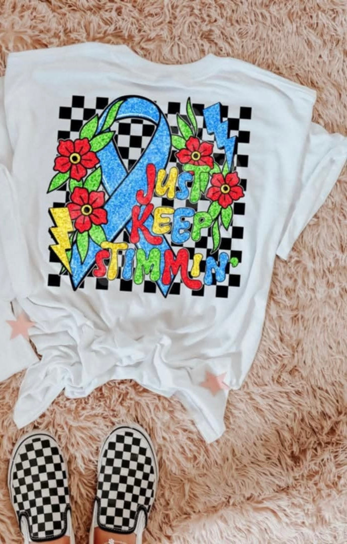 Just keep stimmin’ BACK 92134 DTF transfer