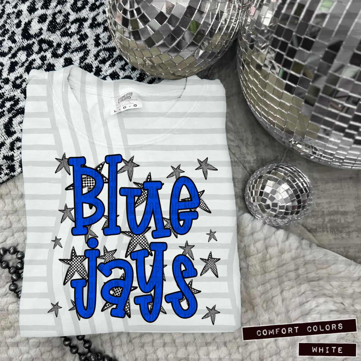 Blue Staggered Mascots (Caplinger)