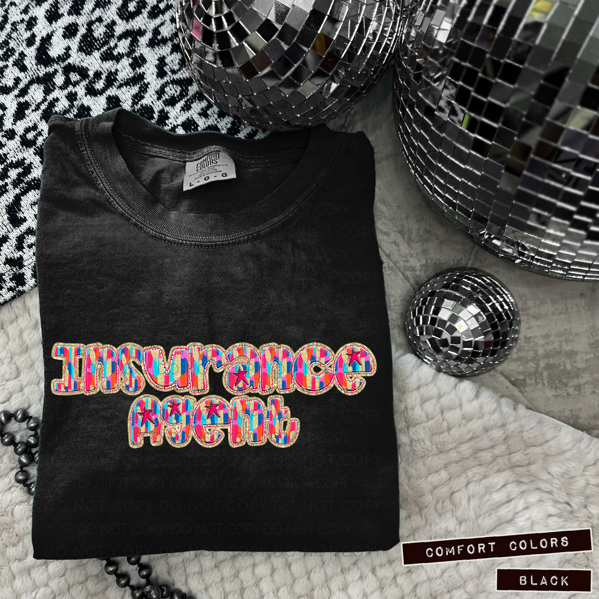 Insurance Agent Tutti Brushstrokes (Caplinger) DTF transfer