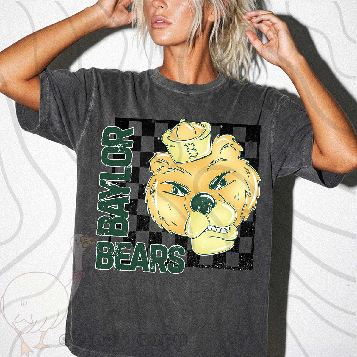 baylor bears 49 college mocks (dkdbk) DTF transfer