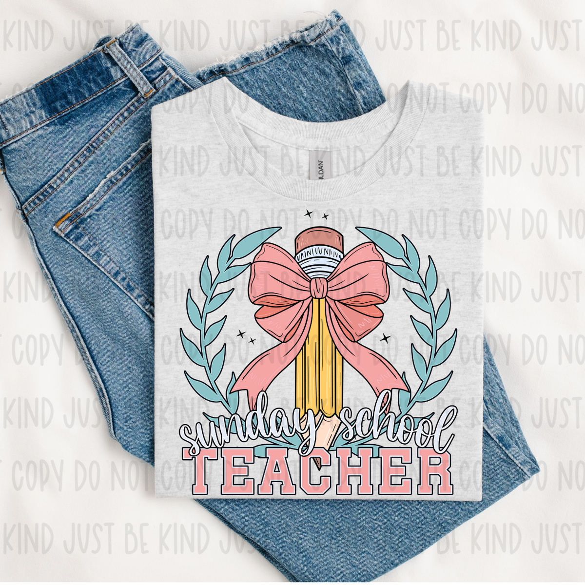 Sunday Teacher (Kayndi) 72258 DTF Transfer