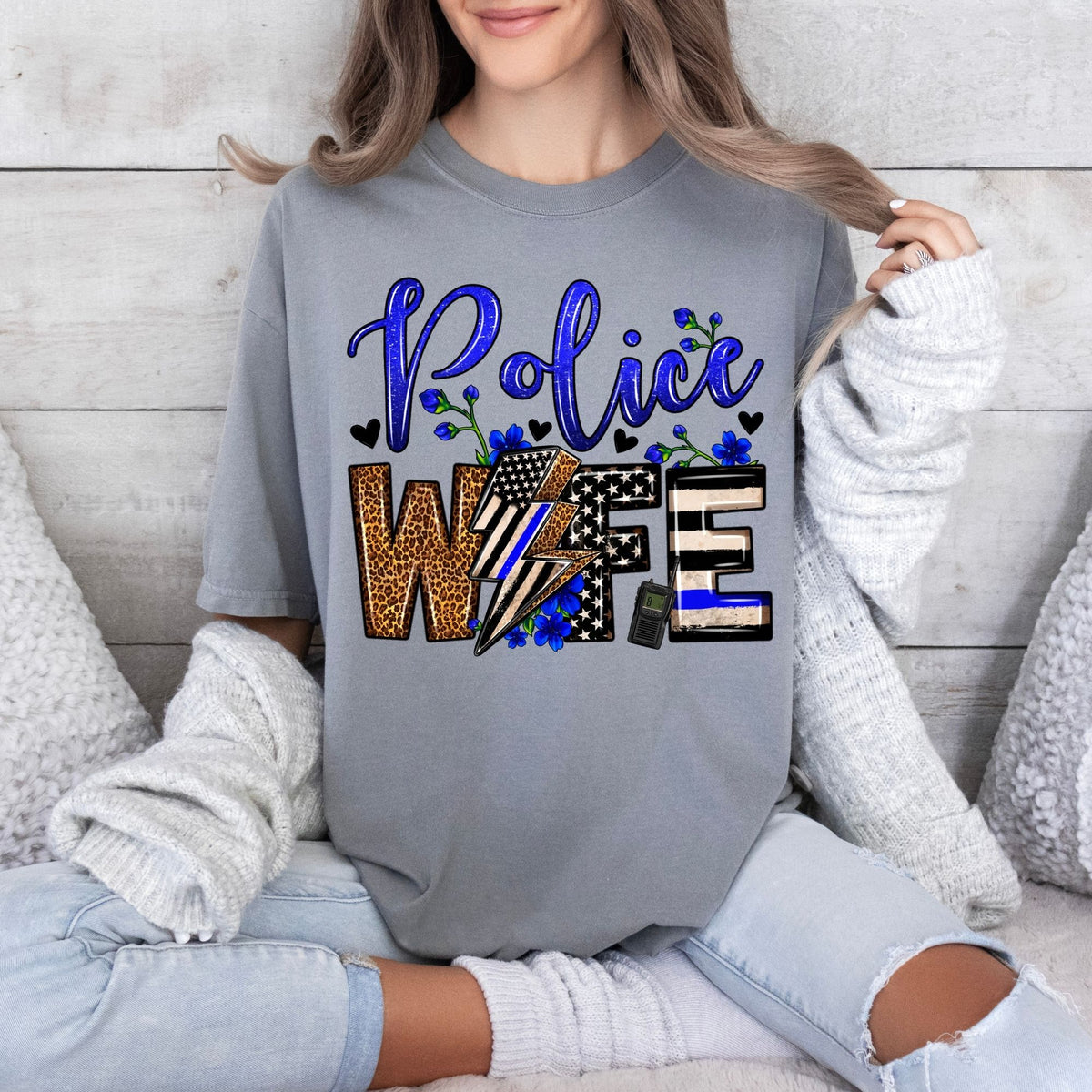 Police Wife-38927-DTF transfer
