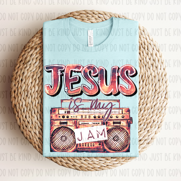 (Jesus Is My Jam (KPI) 72650 DTF Transfer