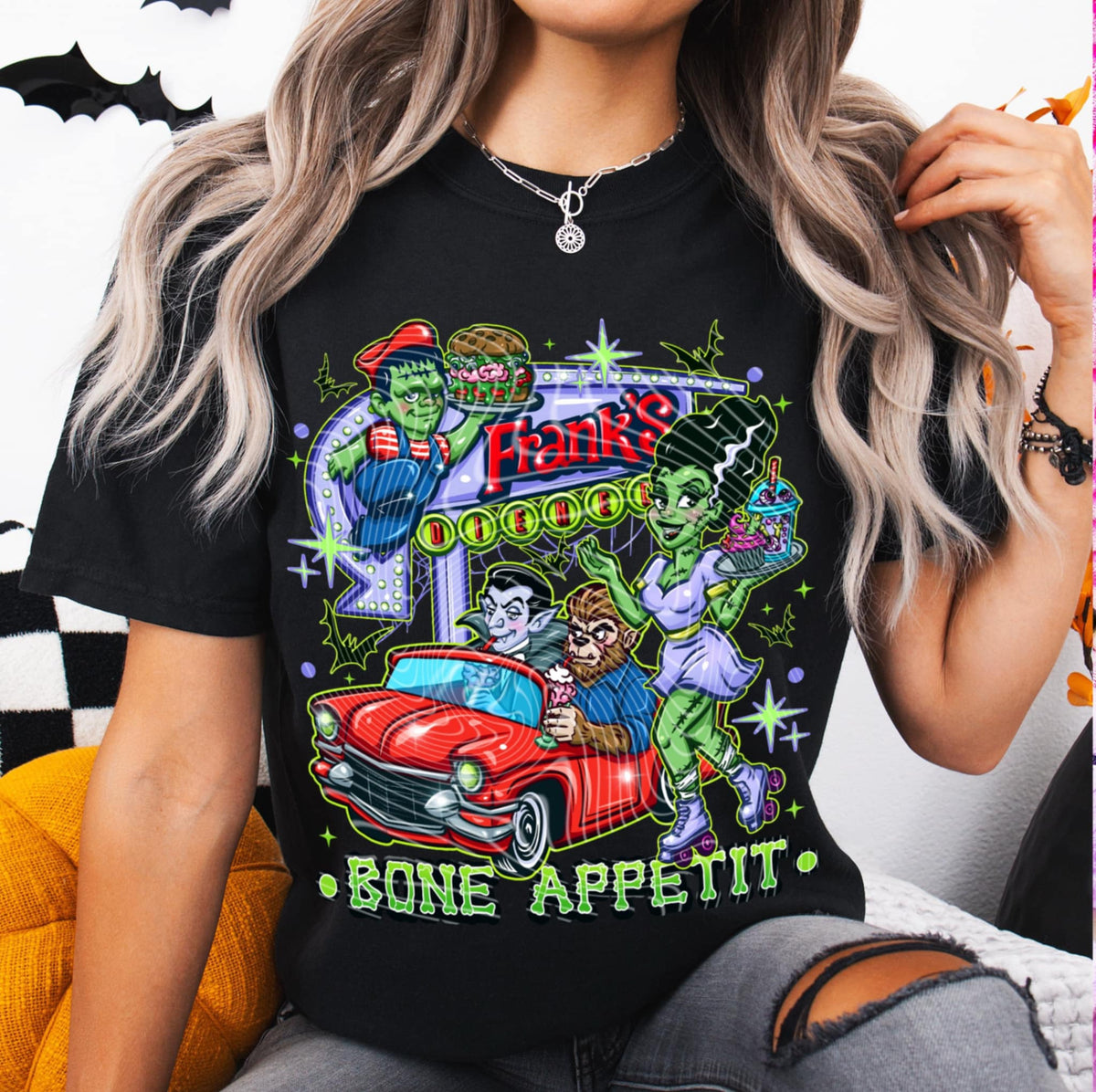 Franks Diener Bone Appetite DTF transfer