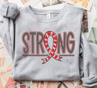 Strong red ribbon (S&G) 52742 DTF transfer