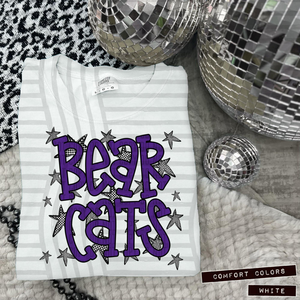 Purple Staggered Mascots (Caplinger)