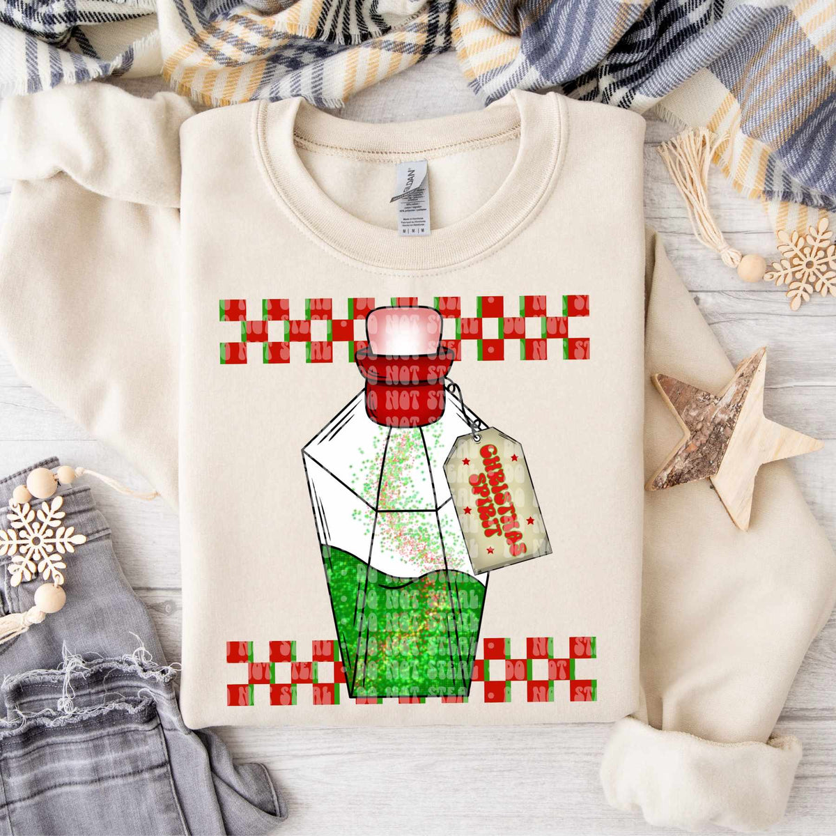 Christmas spirit (LANE) 58664 DTF transfer