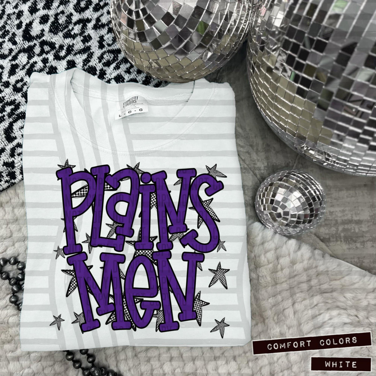 Purple Staggered Mascots (Caplinger)