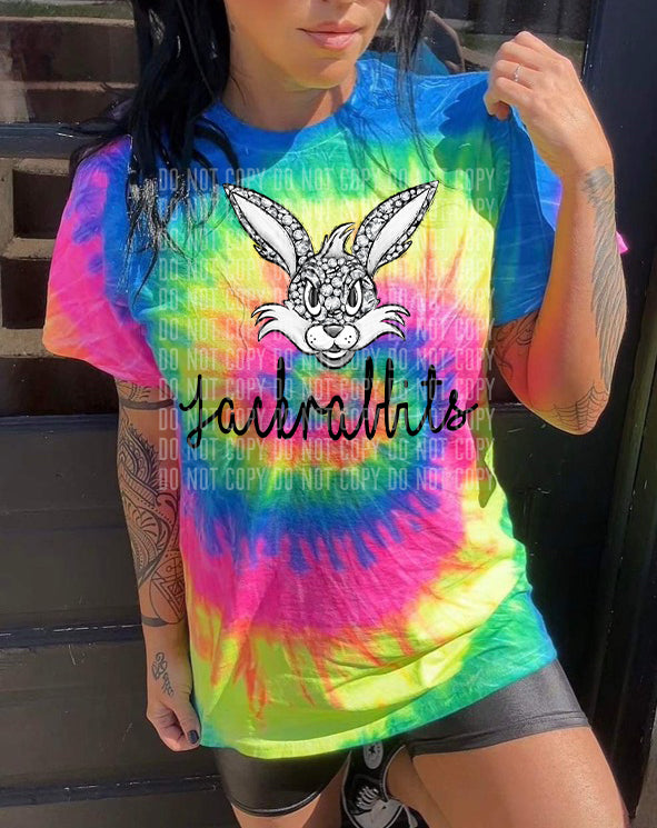 Faux Sequins Mascot Jackrabbits 30756 DTF transfers