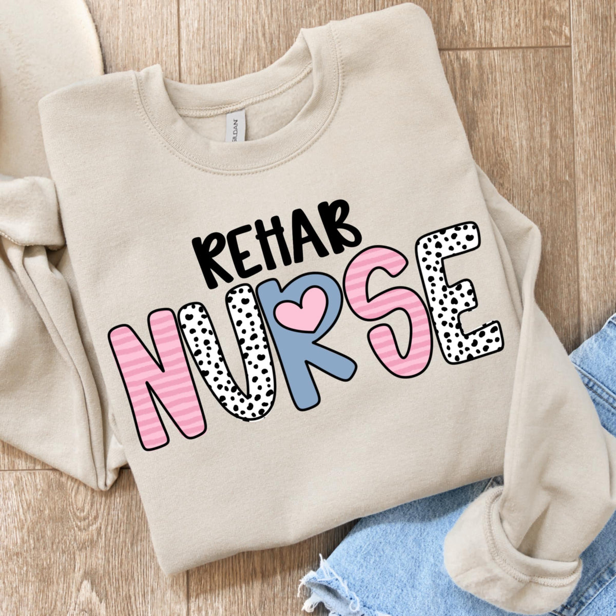 Rehab nurse (CMD) 92158 DTF transfer