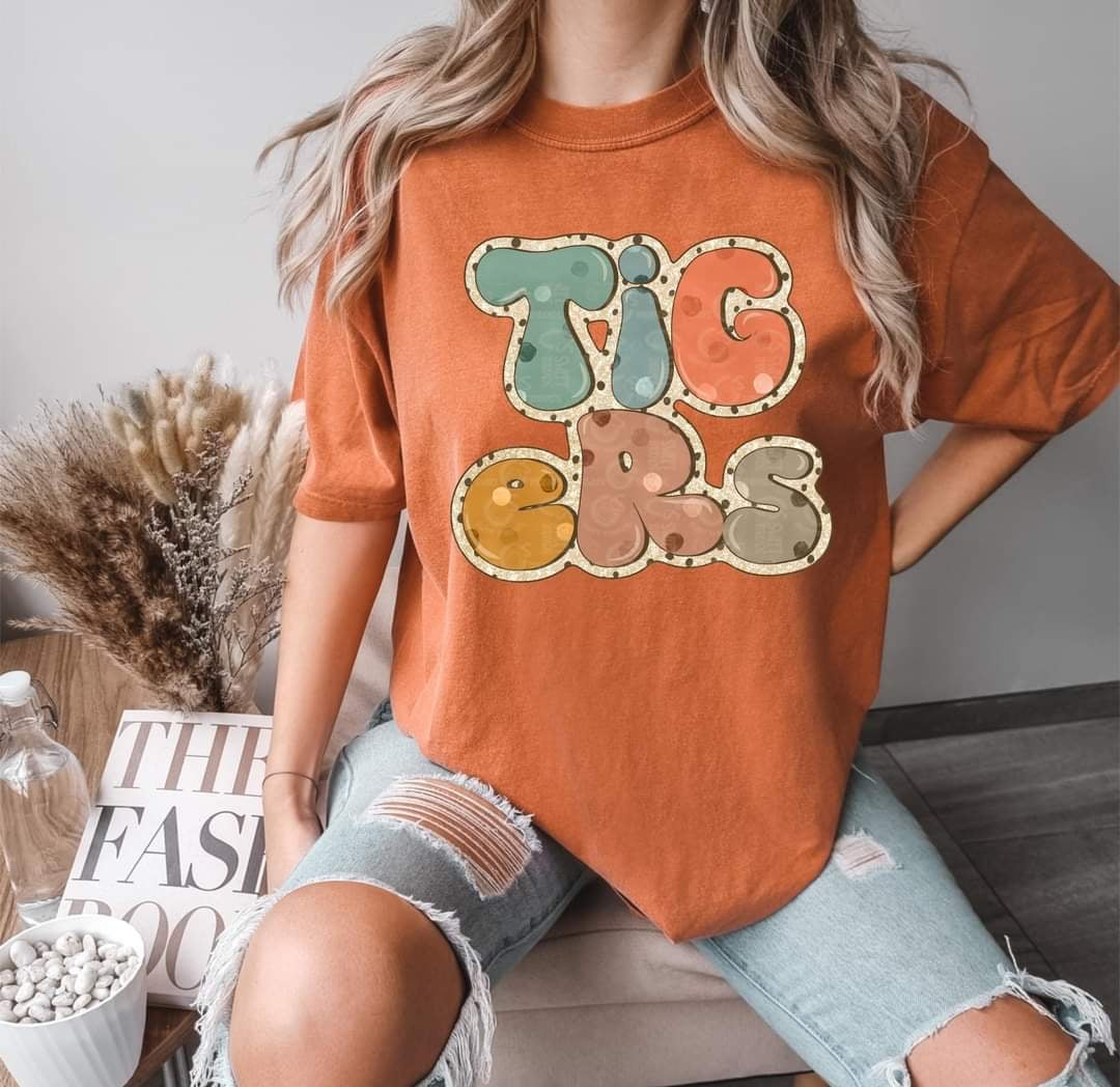Tigers boho (C’s) 60242 DTF transfer