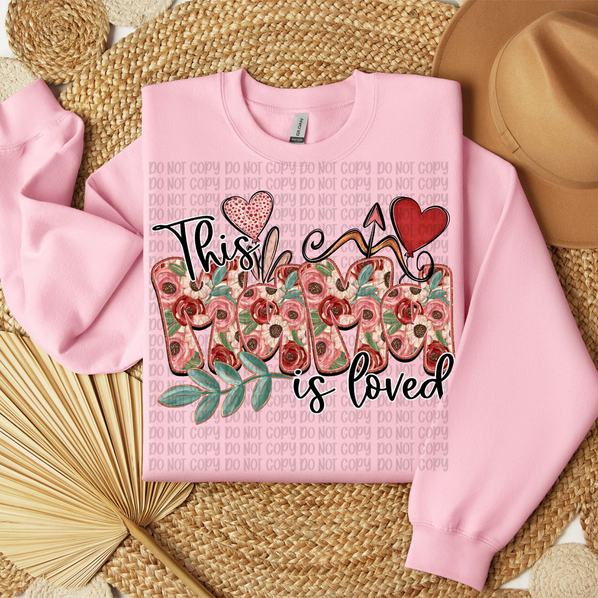 This Mama is loved (VP) DTF transfer