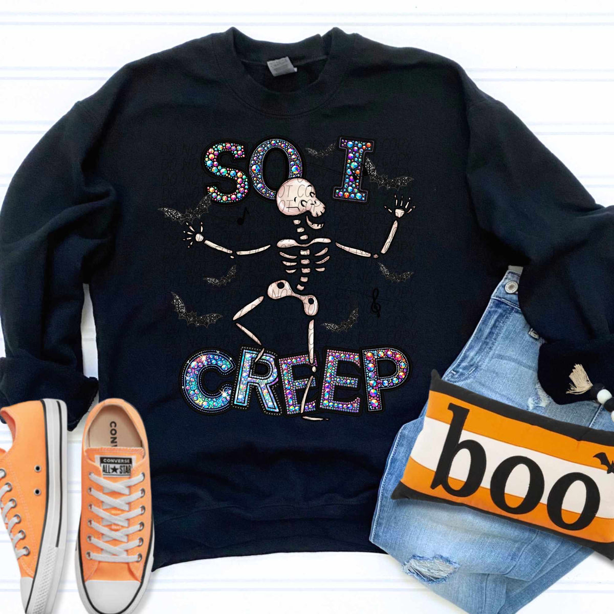 So I creep skeleton (CITY) 55906 DTF transfer