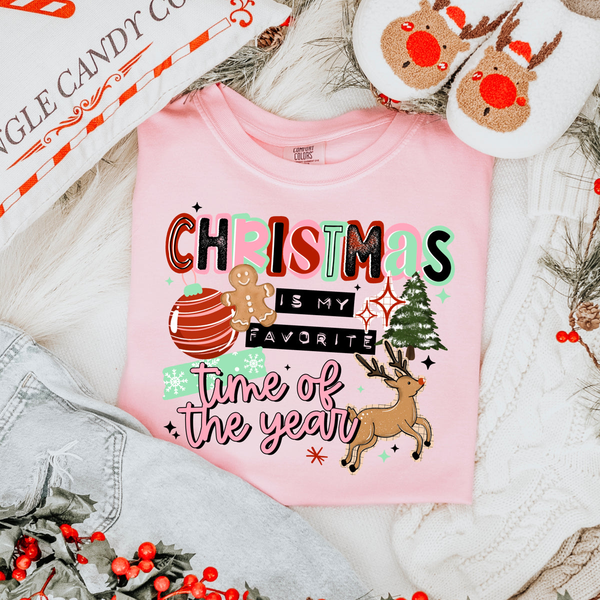 Christmas is my favorite black (CSC) DTF Transfer